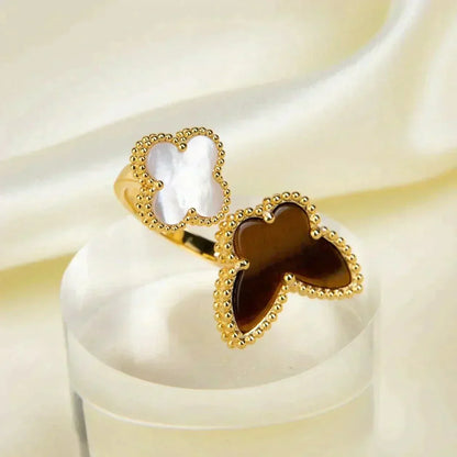 [Clover Jewelry]LUCKY BETWEEN THE FINGER RING