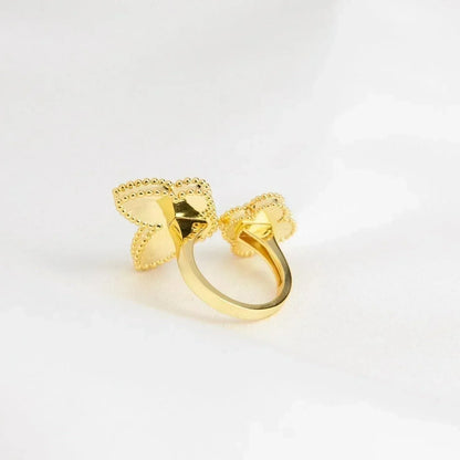 [Clover Jewelry]LUCKY BETWEEN THE FINGER RING