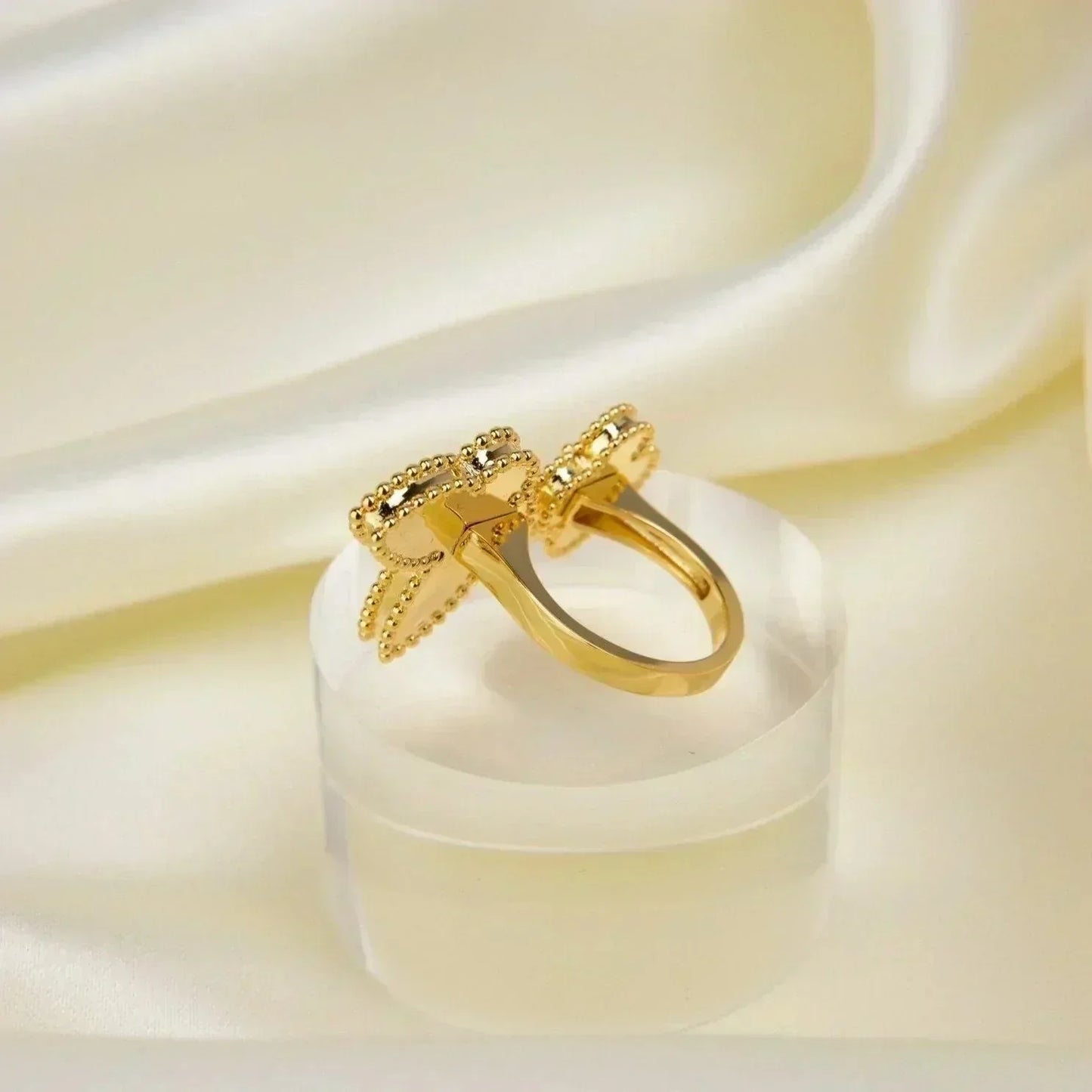 [Clover Jewelry]LUCKY BETWEEN THE FINGER RING