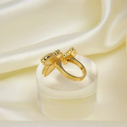 [Clover Jewelry]LUCKY BETWEEN THE FINGER RING