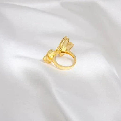 [Clover Jewelry]LUCKY BETWEEN THE FINGER RING
