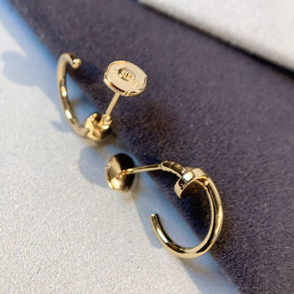 [Clover Jewelry]JUSTE EARRINGS PINK GOLD