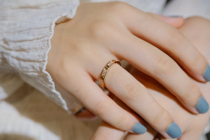 [Clover Jewelry]LOVE RING 2.65MM DIAMOND