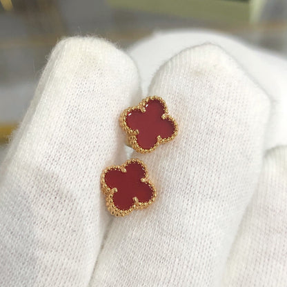 [Clover Jewelry]CLOVER MINI GOLD EARRINGS