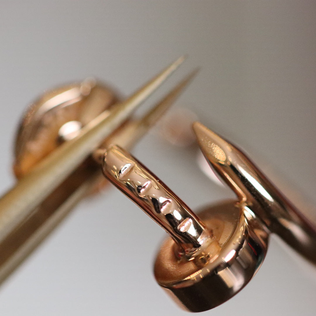 [Clover Jewelry]JUSTE EARRINGS PINK GOLD