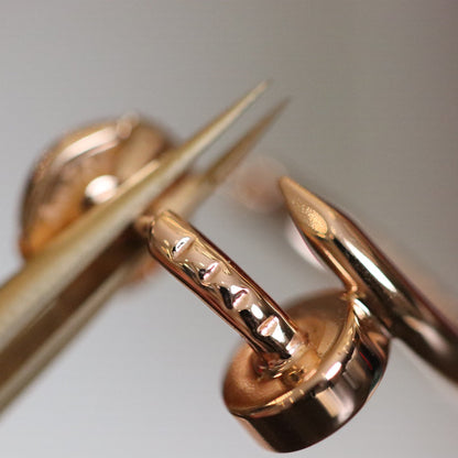 [Clover Jewelry]JUSTE EARRINGS PINK GOLD