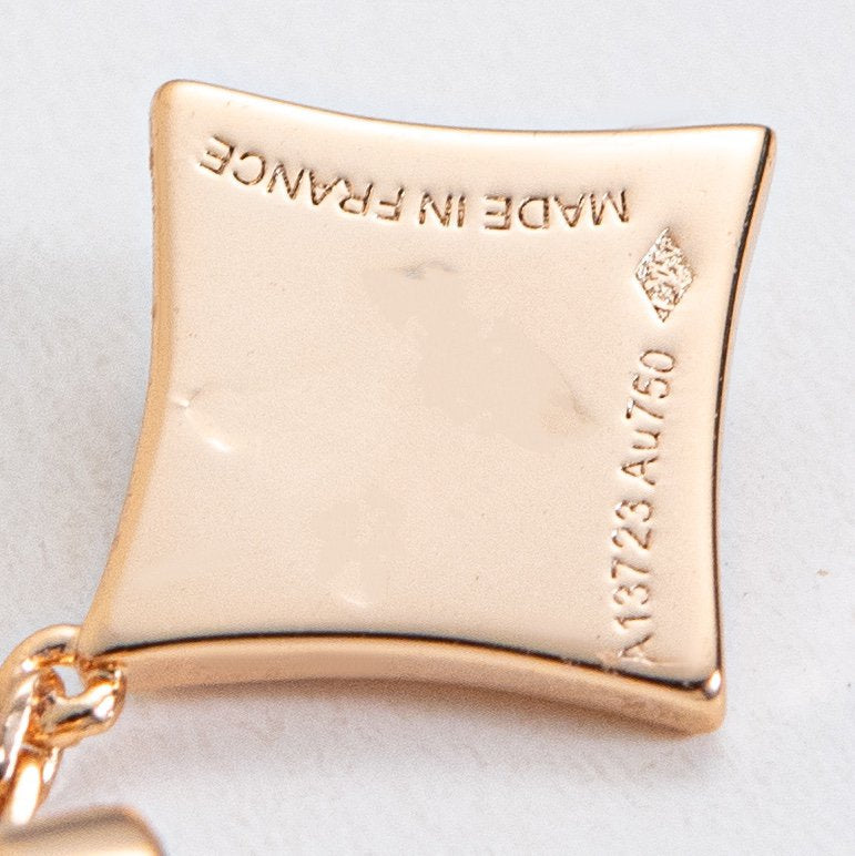 [Clover Jewelry]STAR DIAMONDS EARRINGS GOLD