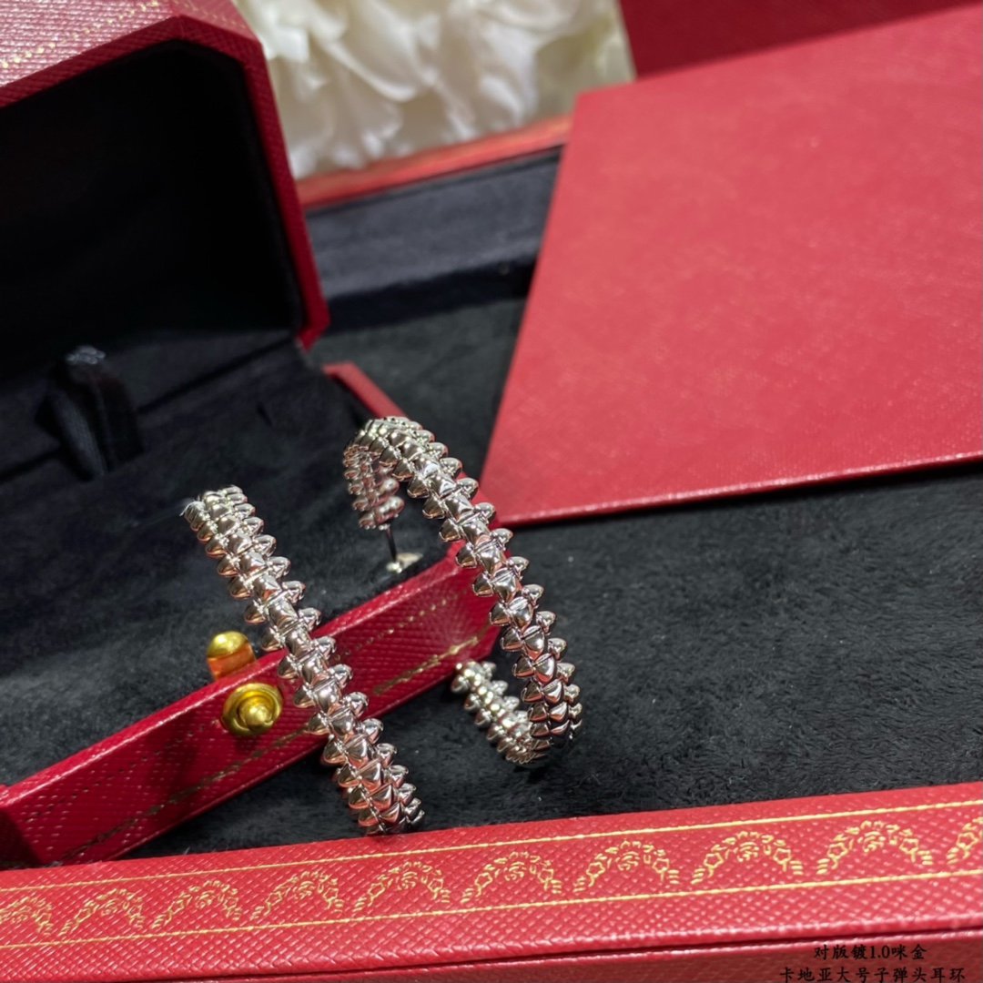 [Clover Jewelry]CLASH LARGE HOOP EARRINGS