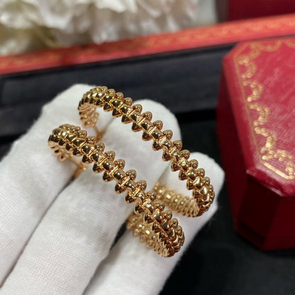 [Clover Jewelry]CLASH LARGE HOOP EARRINGS