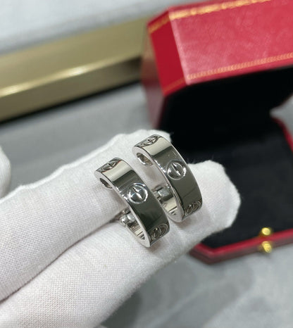 [Clover Jewelry]LOVE 5.5MM EARRINGS