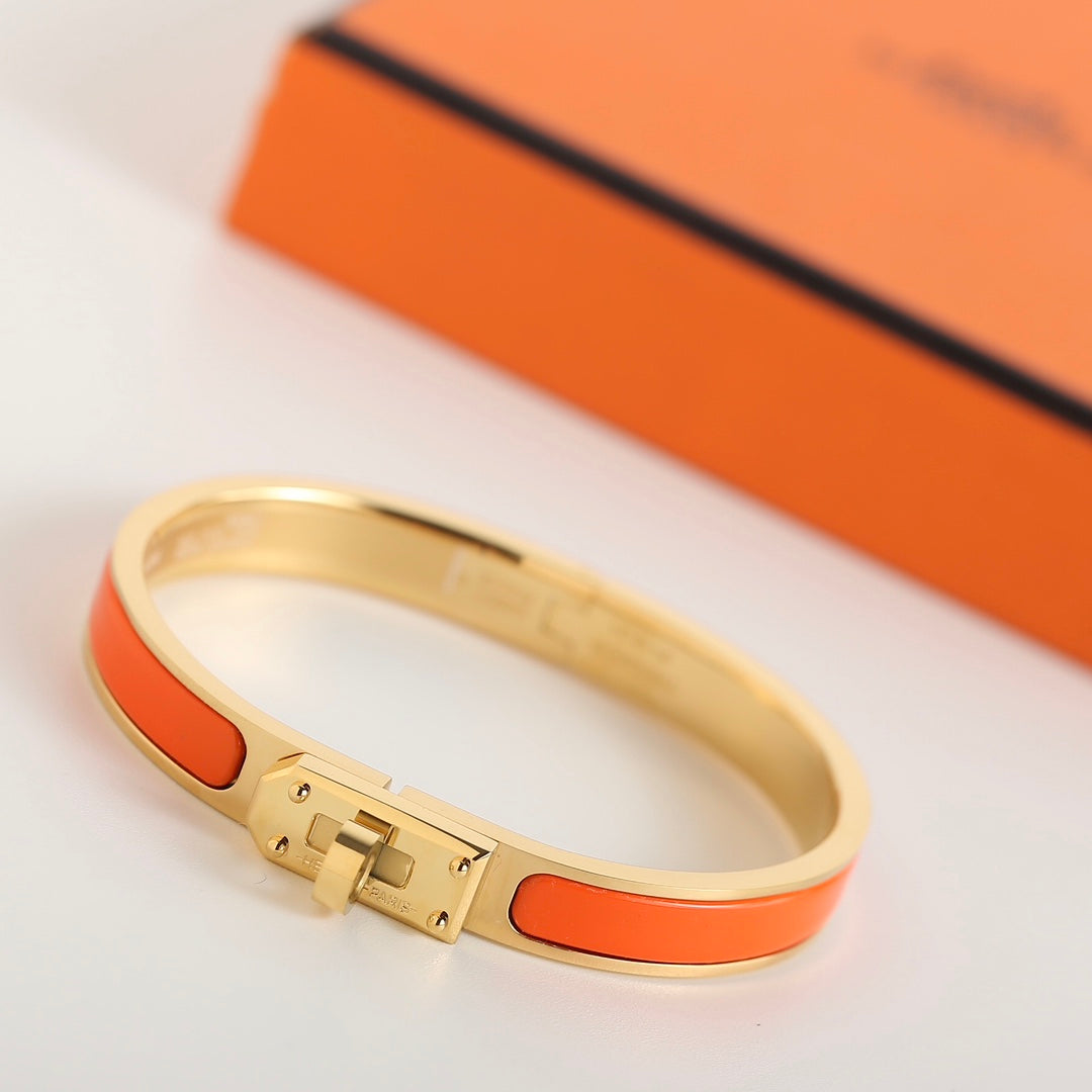 [Clover Jewelry]HM KELLY ORANGE BRACELET
