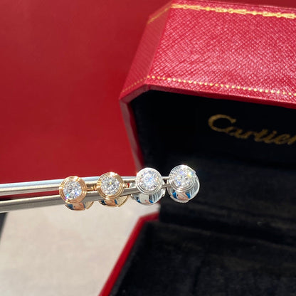 [Clover Jewelry]DAMOUR DIAMOND EARRINGS