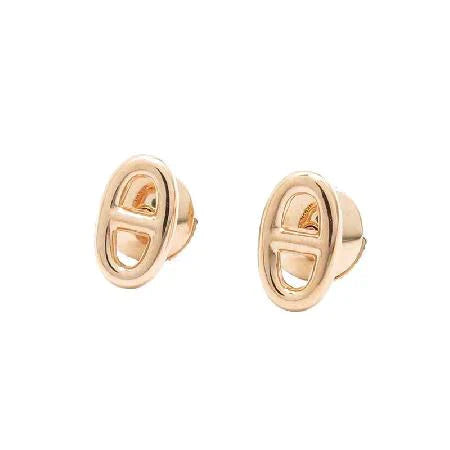 [Clover Jewelry]CHAINE SMALL EARRINGS GOLD AND SILVER