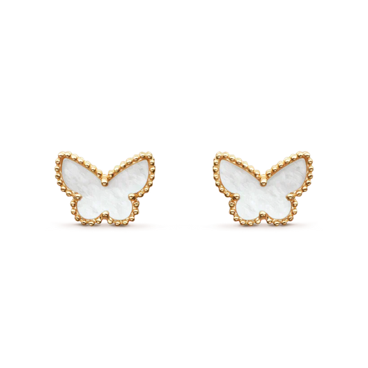 [Clover Jewelry]SWEET BUTTERFLY MOP EARSTUDS