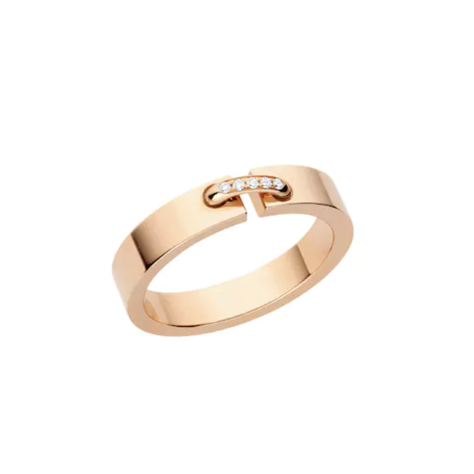 [Clover Jewelry]ALLIANCE LIENS VIDENCE DIAMOND 4MM RING
