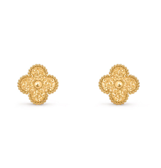 [Clover Jewelry]CLOVER MEDIUM 1 MOTIFS LAVA EARRINGS