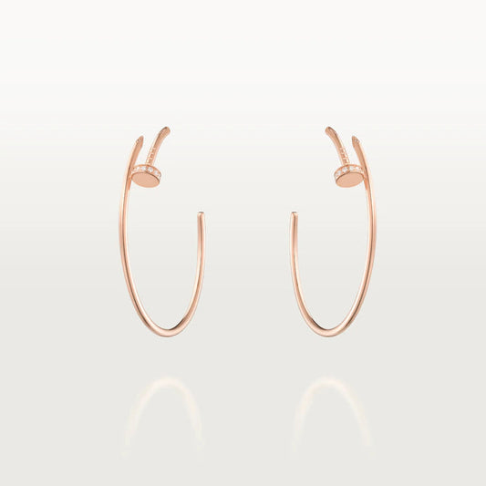 [Clover Jewelry]JUSTE EARRINGS DIAMONDS 1.8MM