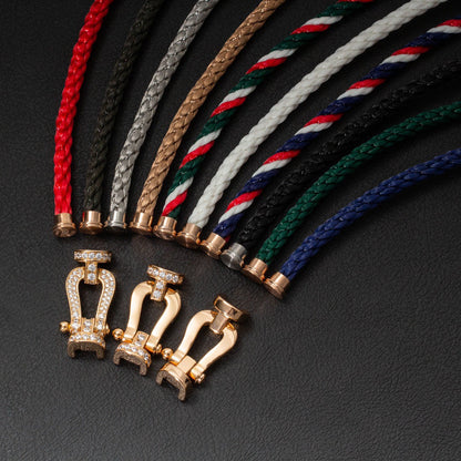 [Clover Jewelry]FORCE LARGE HORSESHOE NO DIAMOND BRACELET SILVER