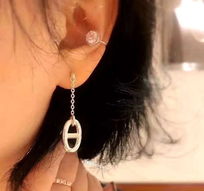 [Clover Jewelry]CHAINE TASSEL EARRINGS