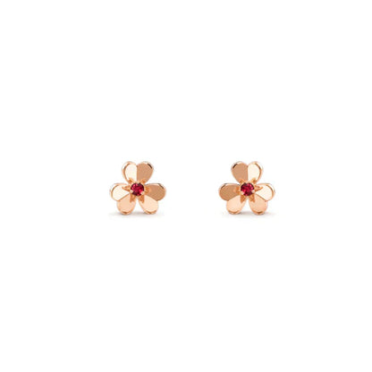 [Clover Jewelry]FRIVOLE  FLOWER PINK EARRINGS