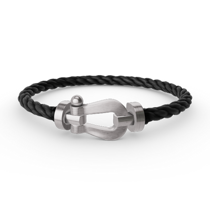 [Clover Jewelry]FORCE LARGE HORSESHOE NO DIAMOND BRACELET SILVER