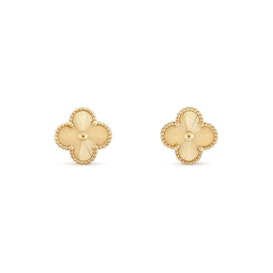 [Clover Jewelry]CLOVER MEDIUM 1 MOTIFS LASER EARRINGS