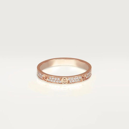 [Clover Jewelry]LOVE RING 2.65MM DIAMOND